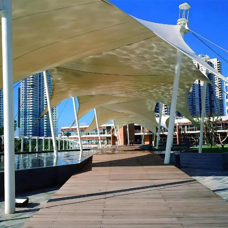 鹤岗膜结构景观棚