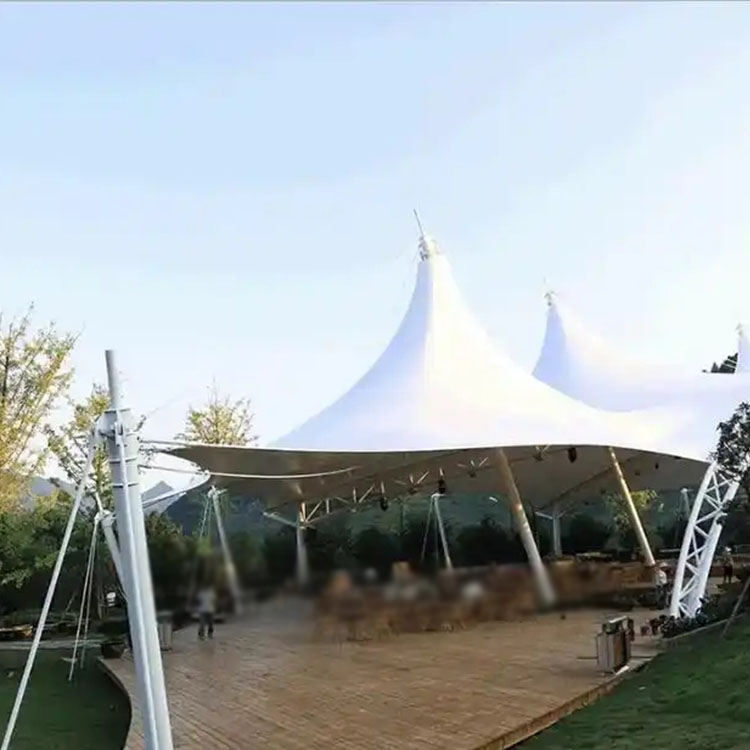 鹤岗膜结构景观棚