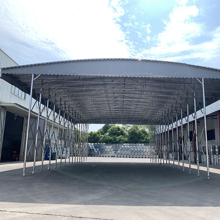 鹤岗电动/移动推拉棚