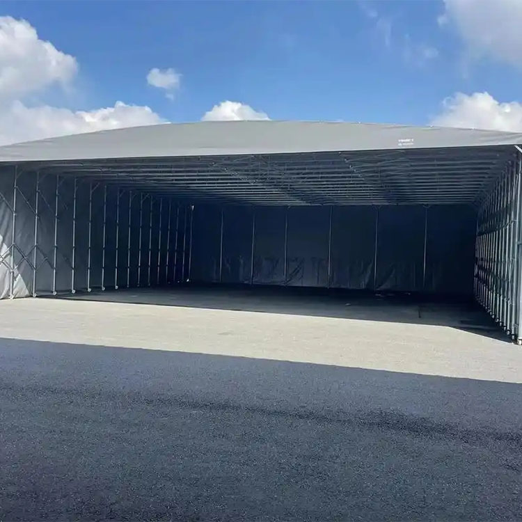 鹤岗电动/移动推拉棚