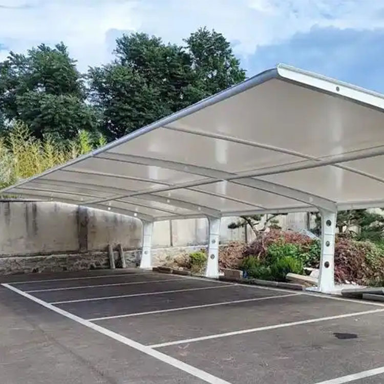 鹤岗膜结构汽车棚