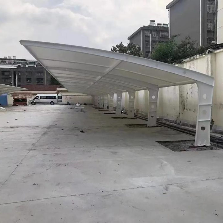 鹤岗膜结构汽车棚