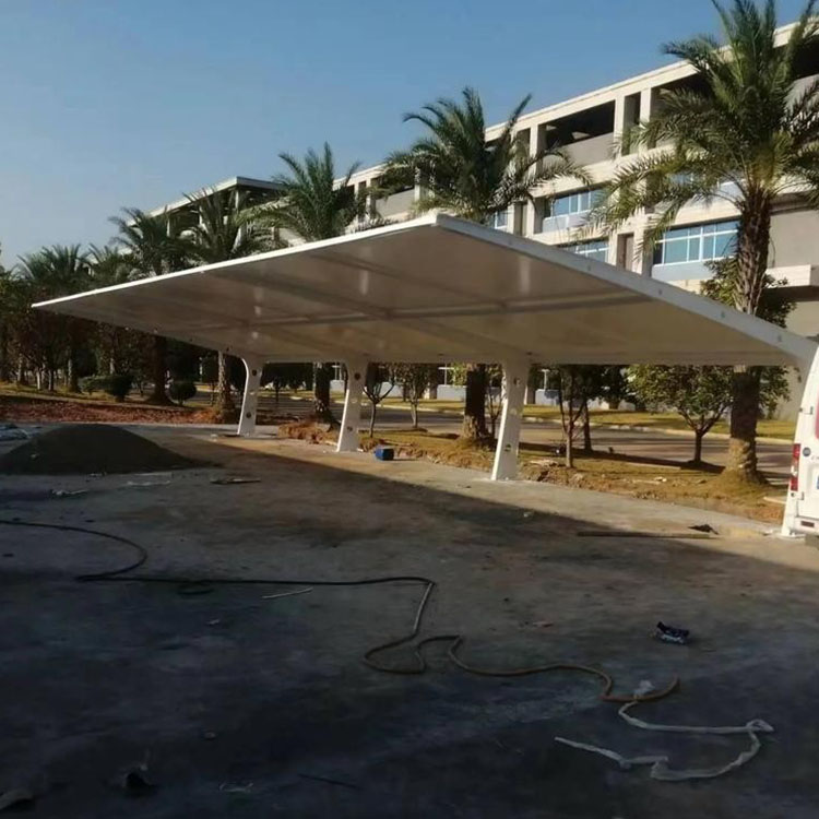 鹤岗膜结构汽车棚